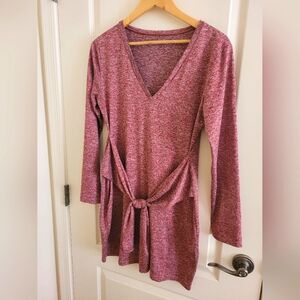 Burgundy Heather Activewear dress size M